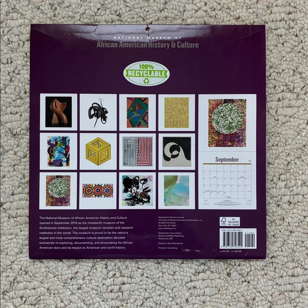 National Museum of African American History and Culture 2026 Wall Calendar - Picture 6 of 10